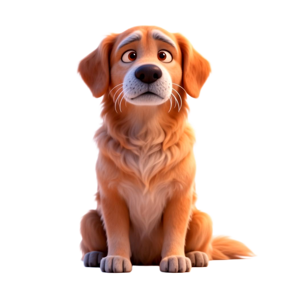 Golden retriever as a senior